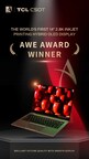 TCL CSOTs weltweit erstes 14-Zoll 2,8K Hybrid-OLED-Display mit Tintenstrahldruck gewinnt AWE-Award